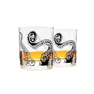 octopus-Octopus Whiskey Rocks Glasses