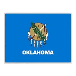 Oklahoma-Oklahoma Flag Wall Decor