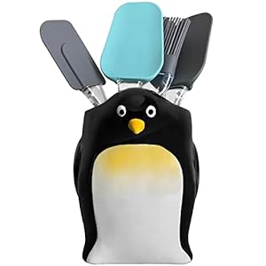 penguin-Penguin Kitchen Utensil Holder