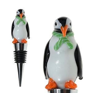 penguin-Penguin Wine Bottle Stopper