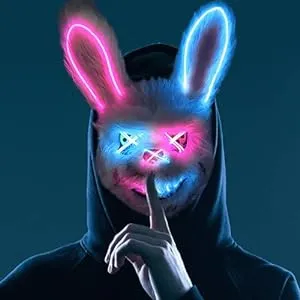 bunny-Scary Rabbit Mask