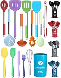 airbnb-Silicone Cooking Utensil Set