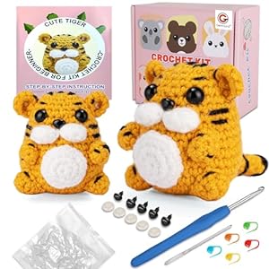 tiger-Tiger Beginner Crochet Kit
