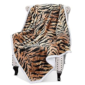 tiger-Tiger Throw Blanket