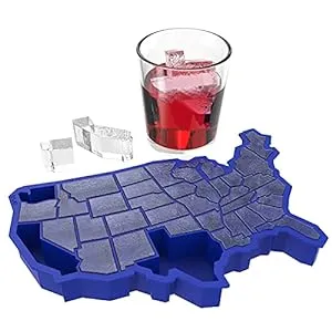 Wisconsin-USA State Silicon Ice Cube Tray