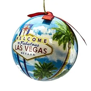 Nevada-Welcome to Fabulous Las Vegas Nevada Ornament