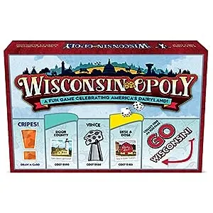 Wisconsin-Wisconsin-opoly Monopoly with a Wisconsin Twist