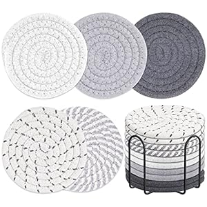 airbnb-Woven Coasters Set