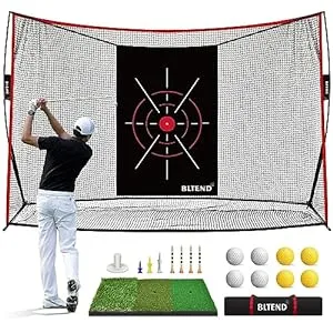 Gifts for Golfers-10x7ft Golf Practice Net