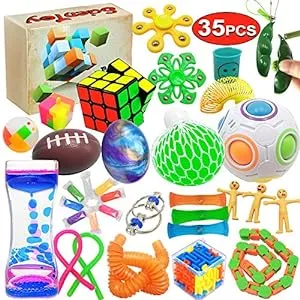 Sensory Gifts for Kids-35 Piece Sensory Toy Set