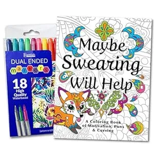 Gifts for Relaxation-Adult Coloring Book Set