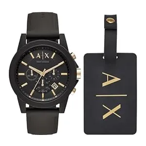 Valentines Gift for Boyfriend-Armani Exchange Men's Chronograph Dress Watch