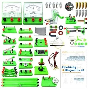 Physcis Gifts for Kids-Basic Electricity Discovery Experiment Kit