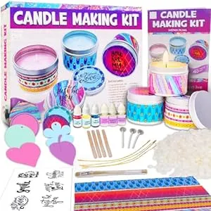 Arts and Crafts Gifts for Kids-Candle Making Kit