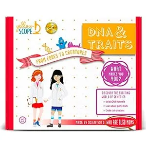 Biology Gifts for Kids-Codes to Creatures DNA and Traits Science Kit