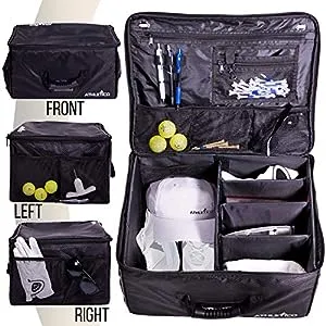 Gifts for Golfers-Collapsible Golf Trunk Organizer