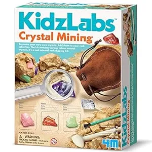 Geology Gifts for Kids-Crystal Mining Kit