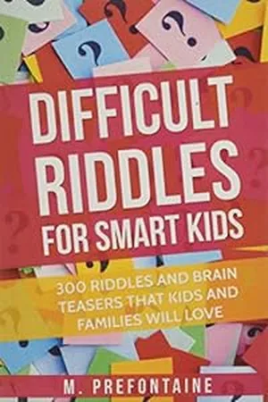 Brain Teaser Gifts for Kids-Difficult Riddles For Smart Kids