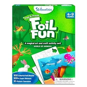 Arts and Crafts Gifts for Kids-Foil Fun Animals