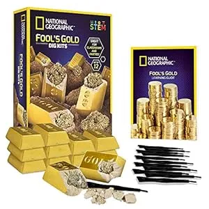 Geology Gifts for Kids-Fools Gold Dig Kit