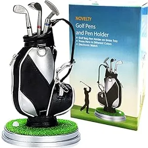 Gifts for Golfers-Golf Bag Pen Holder