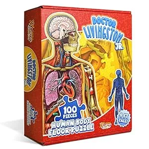 Biology Gifts for Kids-Human Anatomy Floor Puzzle