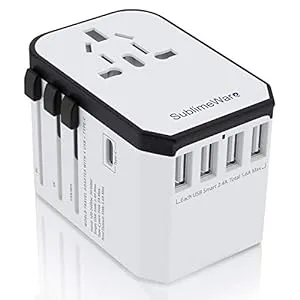 Valentines Gift for Boyfriend-International Travel Power Plug Adapter