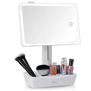 Christmas Gifts for Teen Girls-LED Lighted Large Vanity Makeup Mirror