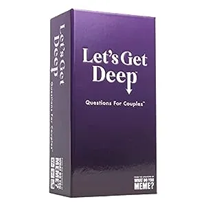 Valentines Gift for Couples-Lets Get Deep Conversation Cards for Couples