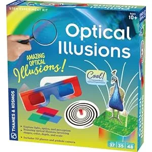 Physcis Gifts for Kids-Optical Illusions Experiment Kit