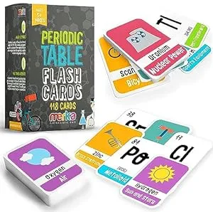 Chemistry Gifts for Kids-Periodic Table Flashcards