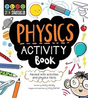 Physcis Gifts for Kids-Physics Activity Book