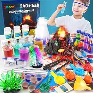 Chemistry Gifts for Kids-Science Lab Experiments Kit for Kids