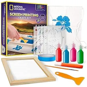 Arts and Crafts Gifts for Kids-Screen Printing Kit