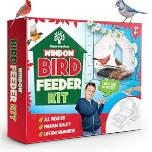 Biology Gifts for Kids-Window Bird Feeder Kit