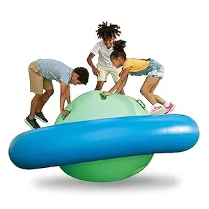 Outdoor Gifts for Kids-8 Foot Inflatable Dome Rocking Bouncer