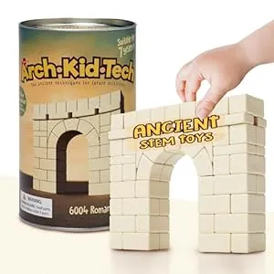 Construction Gifts for Kids-Ancient Roman Arch Building Blocks