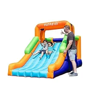 Outdoor Gifts for Kids-Bounce House with Slide