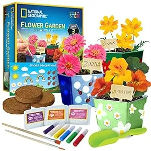 Outdoor Gifts for Kids-Flower Growing Kit