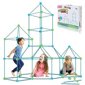 Construction Gifts for Kids-Fort Building Kit