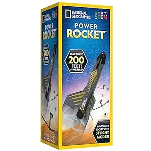 Space Gifts for Kids-Motorized Air Rocket Launcher
