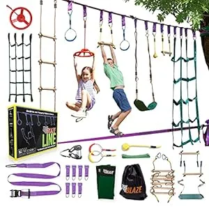 Outdoor Gifts for Kids-Ninja Warrior Obstacle Course