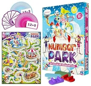 Math Gifts for Kids-Number Park Addition and Subtraction Math Games