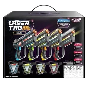 Outdoor Gifts for Kids-Rechargeable Laser Tag