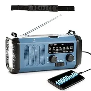 Weather Gifts for Kids-Solar Crank NOAA Emergency Radio