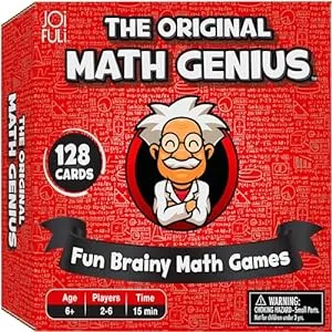 Math Gifts for Kids-The Original Math Genius Card Game